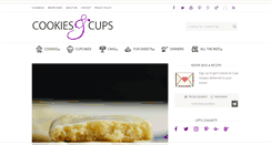 Desktop Screenshot of cookiesandcups.com